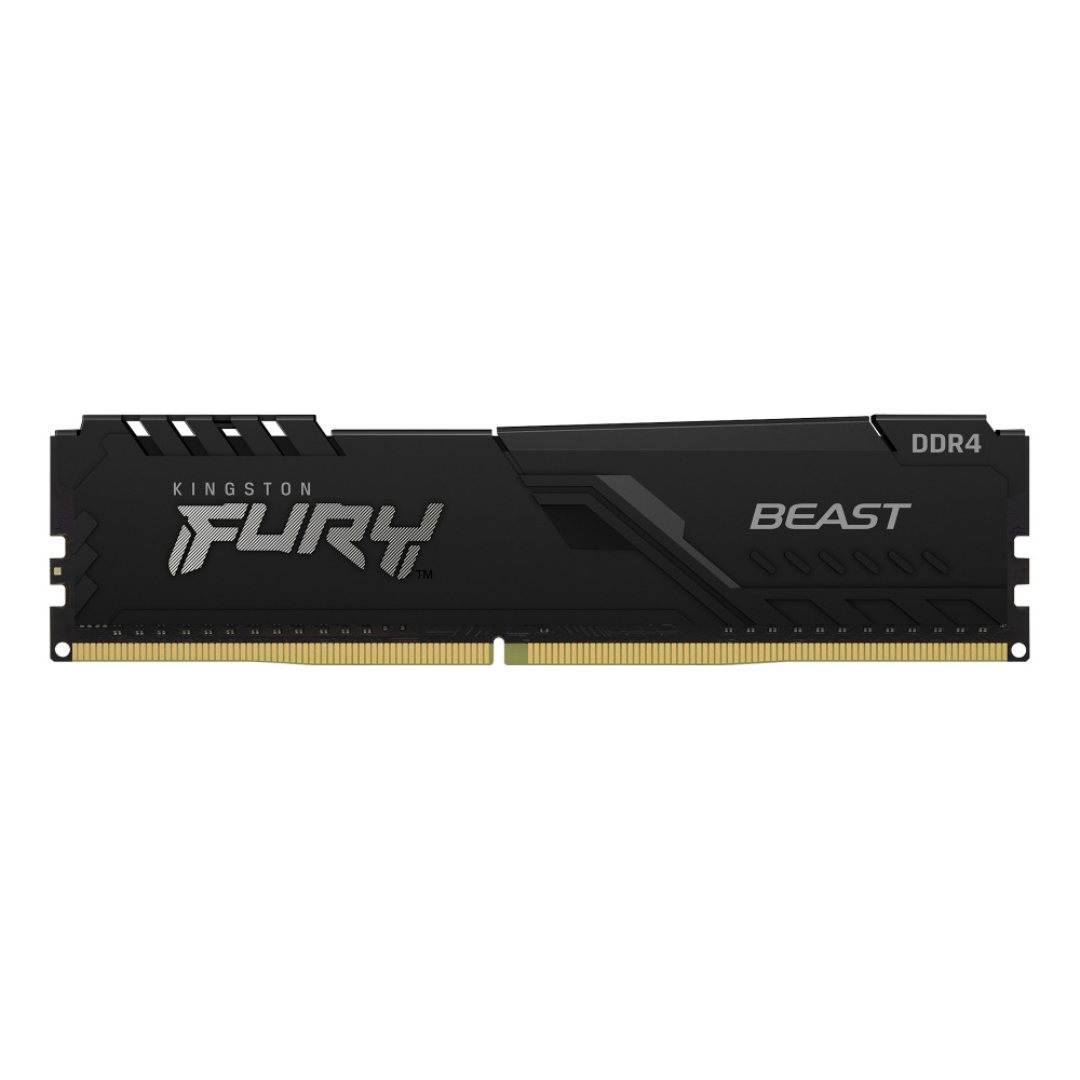 Memoria RAM Kingston FURY Beast DDR4, 3200MHz, 16GB, Non-ECC, CL16, XMP