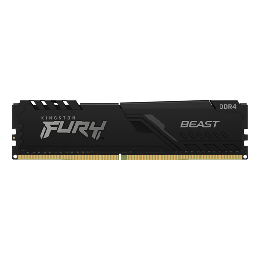 Memoria RAM Kingston FURY Beast DDR4, 3200MHz, 16GB, Non-ECC, CL16, XMP